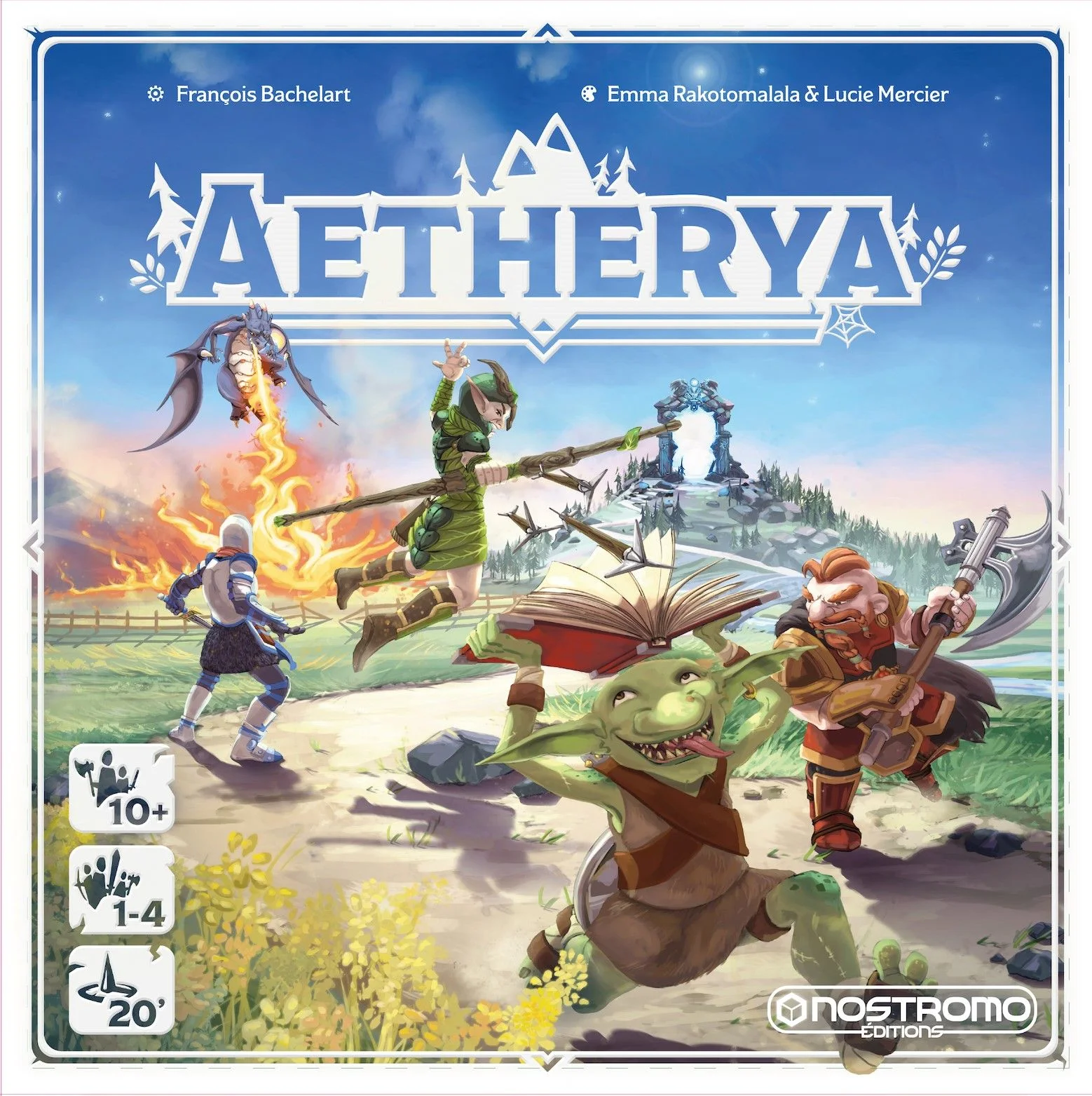 Boîte du jeu Aetherya