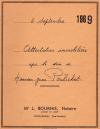 Attestation Immobilière 1