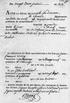 Acte de Décès Joseph Le Doucen