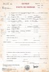 Acte de Mariage François Pérès Anne Marie Le Naour